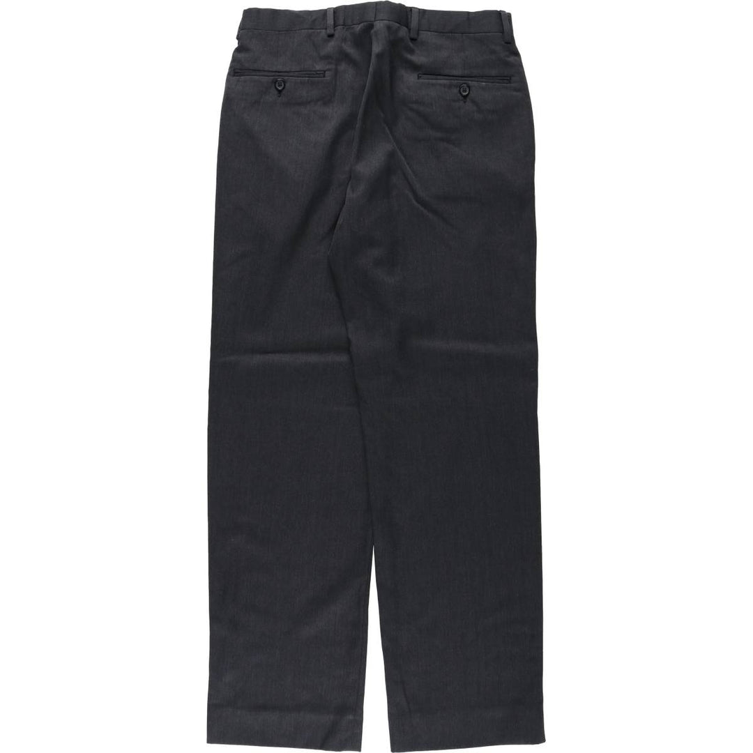 Brooks Brothers Madison Fit wool trousers, men's size W32 (approx.) wool Charcoal Vintage Second Hand