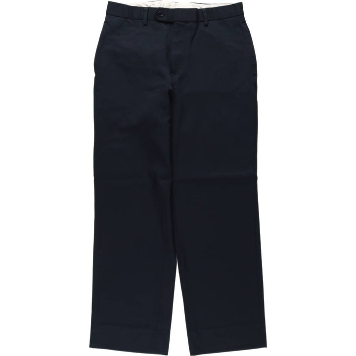 Brooks Brothers 1818 Madison Wool Trousers/Slacks, Size W32 wool navy blue type Vintage Second Hand