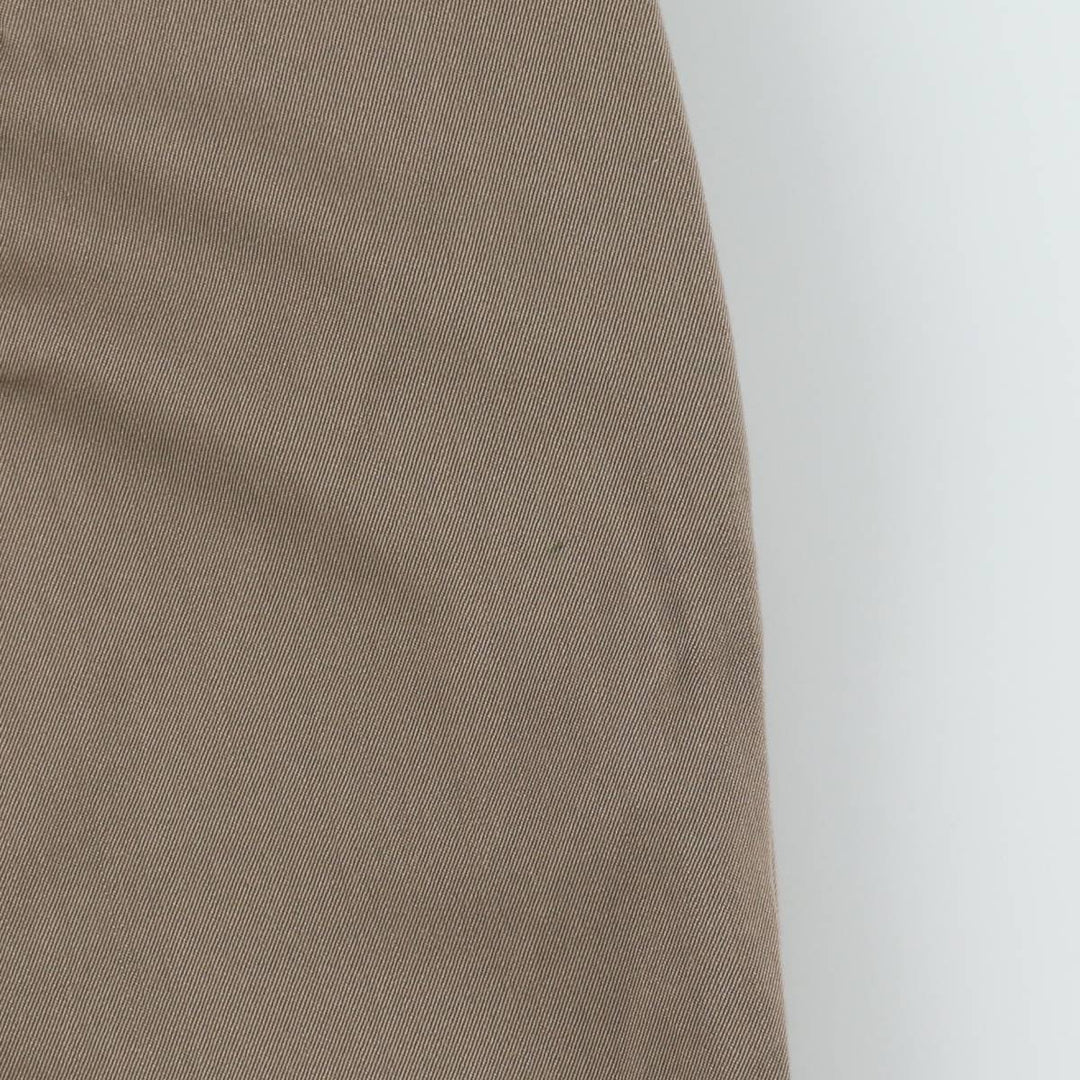 Brooks Brothers 1818 Madison wool trousers/slacks, men's size W35 (approx.) wool Beige type Vintage Second Hand