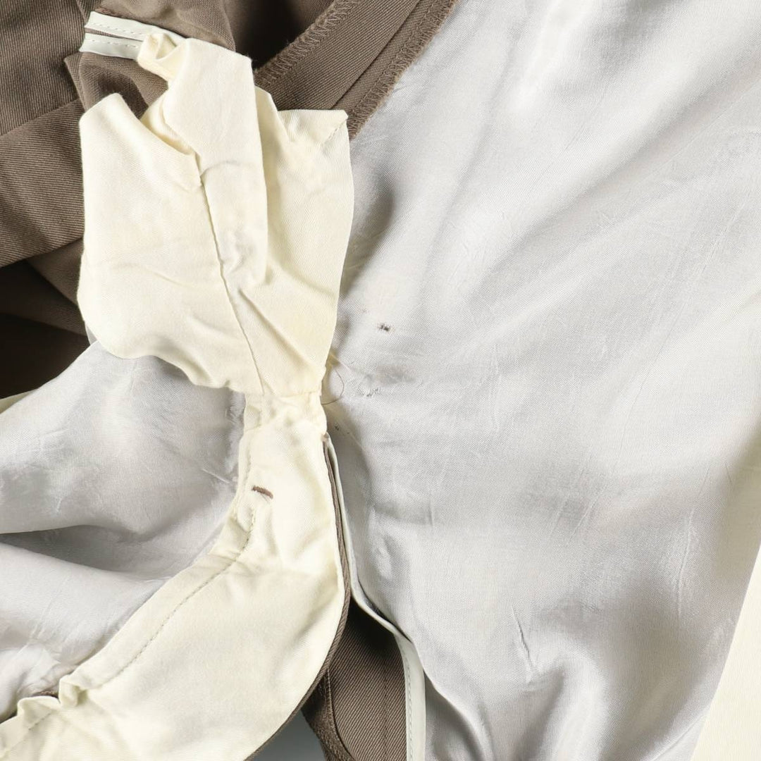 Brooks Brothers 1818 Madison wool trousers/slacks, men's size W35 (approx.) wool Beige type Vintage Second Hand