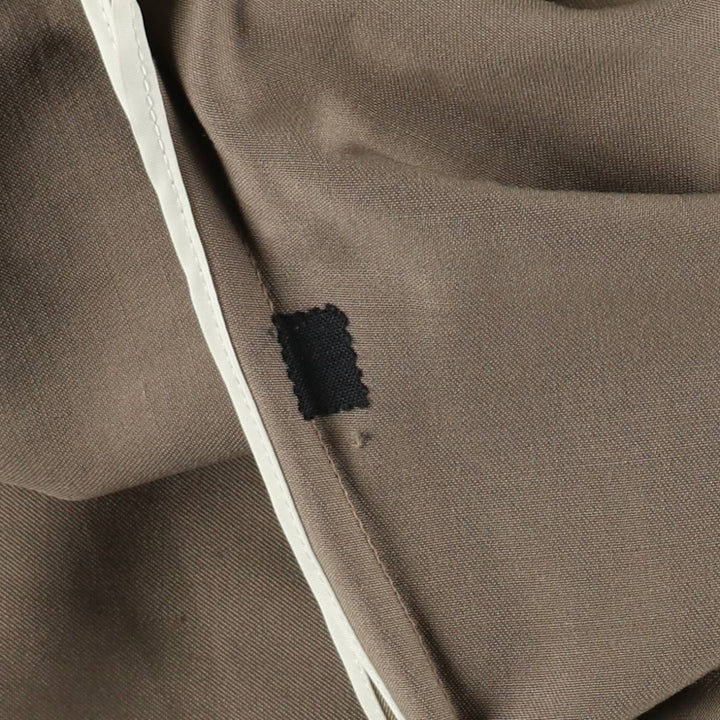 Brooks Brothers 1818 Madison wool trousers/slacks, men's size W35 (approx.) wool Beige type Vintage Second Hand