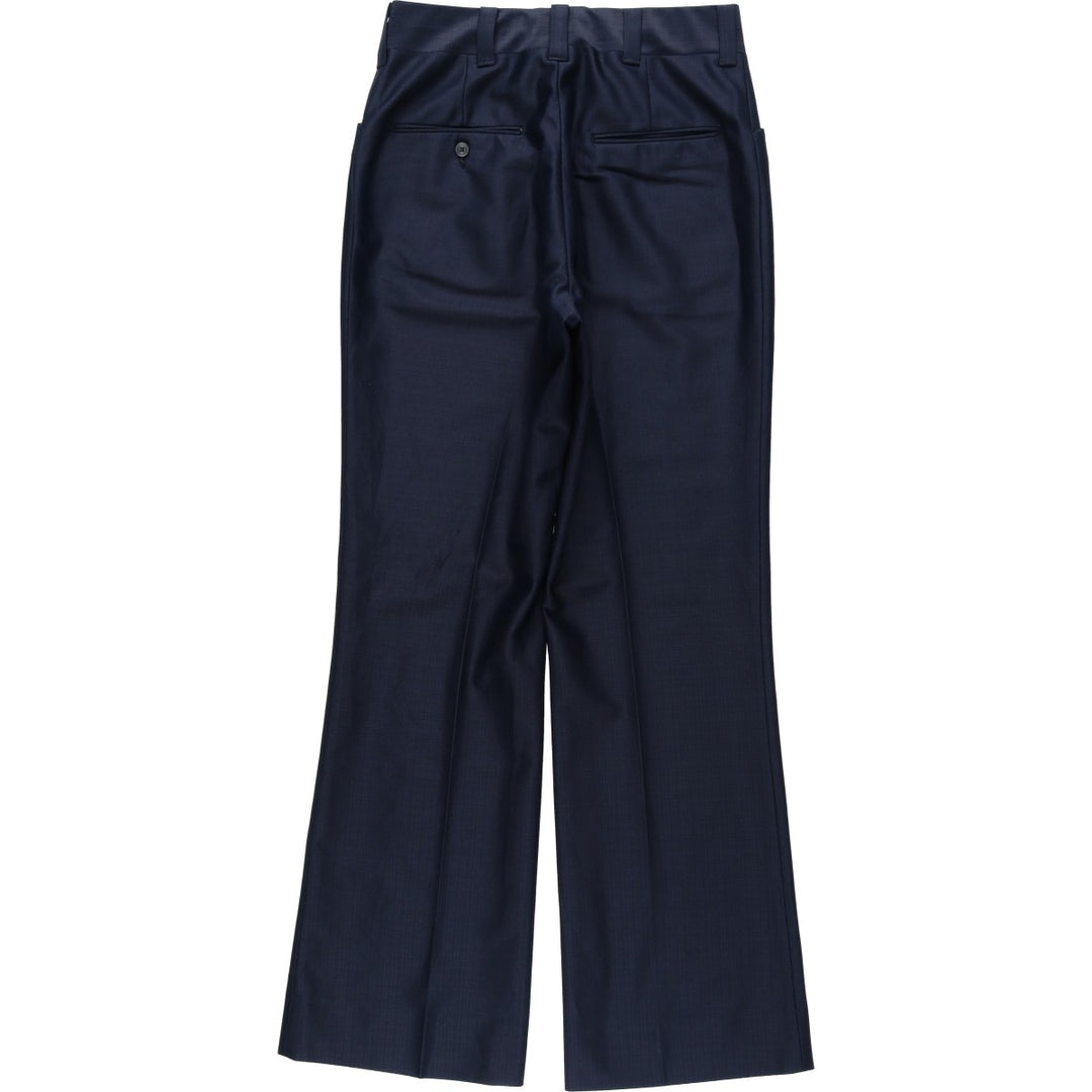 ~90'S Flare Pants, Men's W30 equivalent, Vintage unclear navy blue type Vintage Second Hand
