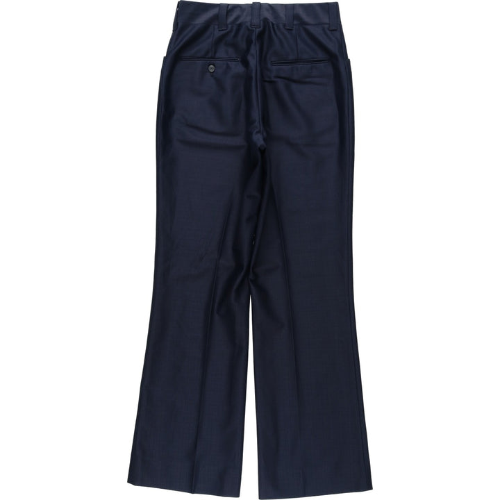 ~90'S Flare Pants, Men's W30 equivalent, Vintage unclear navy blue type Vintage Second Hand