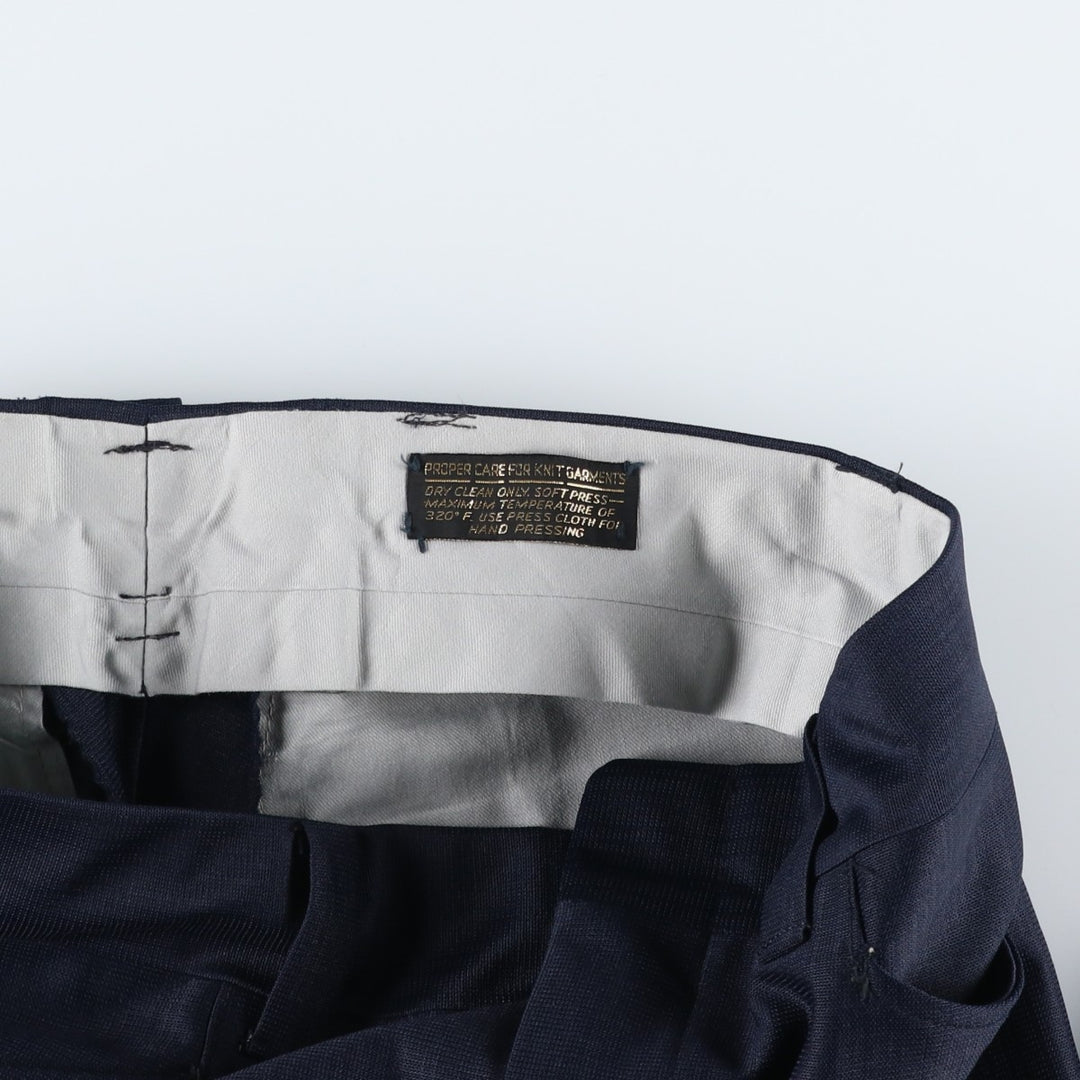 ~90'S Flare Pants, Men's W30 equivalent, Vintage unclear navy blue type Vintage Second Hand