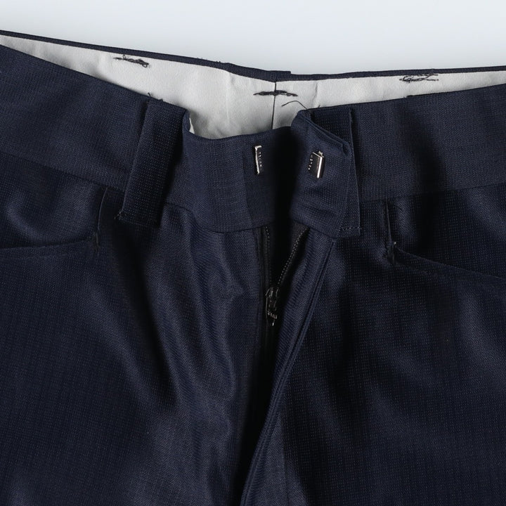 ~90'S Flare Pants, Men's W30 equivalent, Vintage unclear navy blue type Vintage Second Hand
