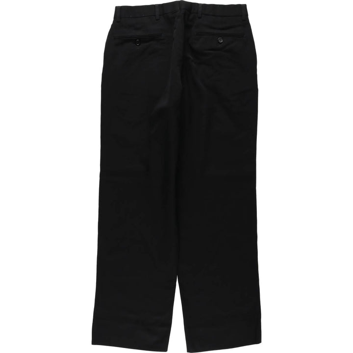 Brooks Brothers 1818 Madison wool trousers/slacks, men's size W30 (approx.) wool black type Vintage Second Hand