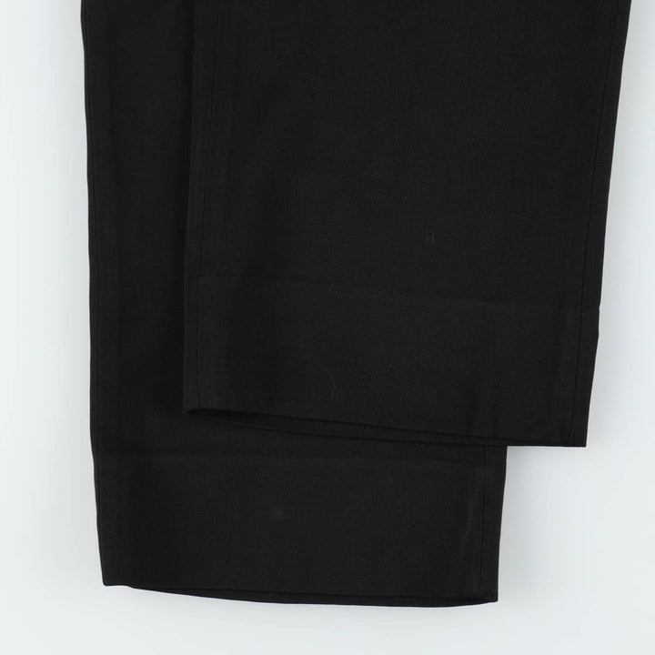 Brooks Brothers 1818 Madison wool trousers/slacks, men's size W30 (approx.) wool black type Vintage Second Hand