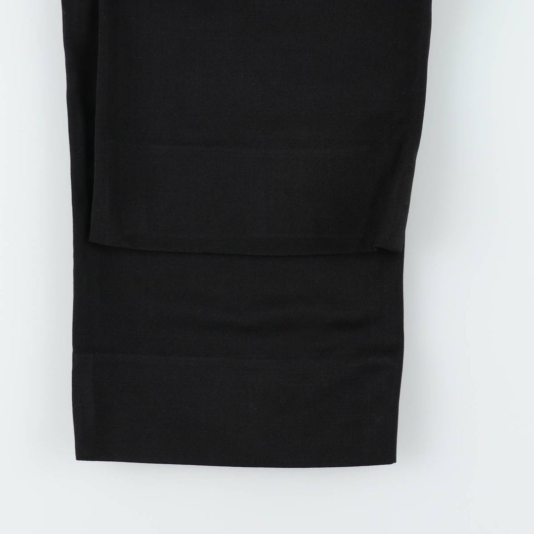 Brooks Brothers 1818 Madison wool trousers/slacks, men's size W30 (approx.) wool black type Vintage Second Hand