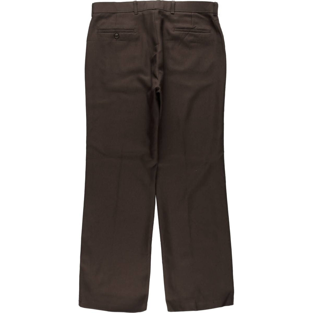 ~90'S Levi's ACTION SLACKS Wide Leg Pants Men's W35 (approx.) Vintage unclear brown type Vintage Second Hand