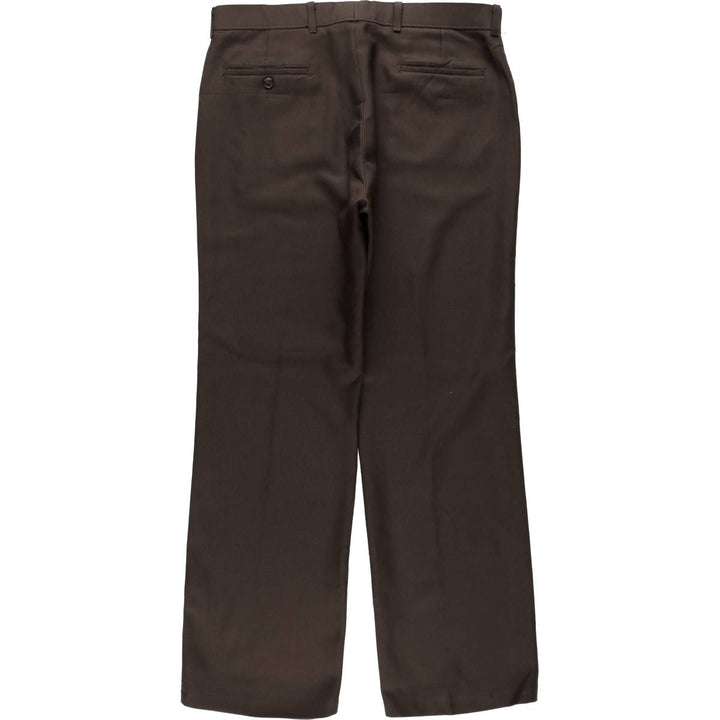 ~90'S Levi's ACTION SLACKS Wide Leg Pants Men's W35 (approx.) Vintage unclear brown type Vintage Second Hand