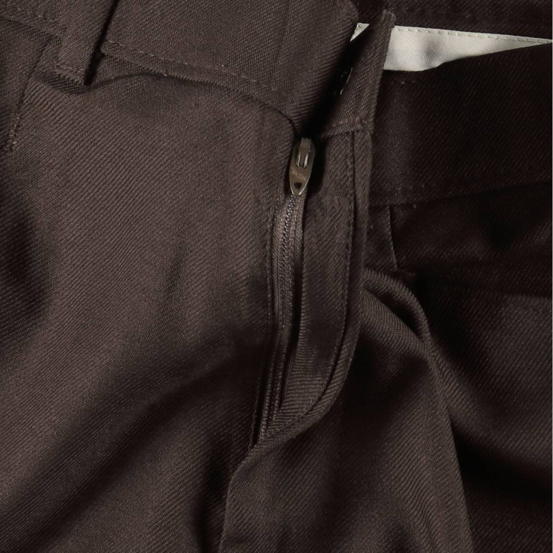 ~90'S Levi's ACTION SLACKS Wide Leg Pants Men's W35 (approx.) Vintage unclear brown type Vintage Second Hand