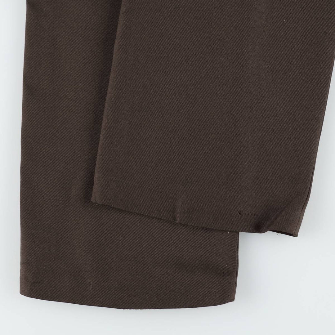 ~90'S Levi's ACTION SLACKS Wide Leg Pants Men's W35 (approx.) Vintage unclear brown type Vintage Second Hand