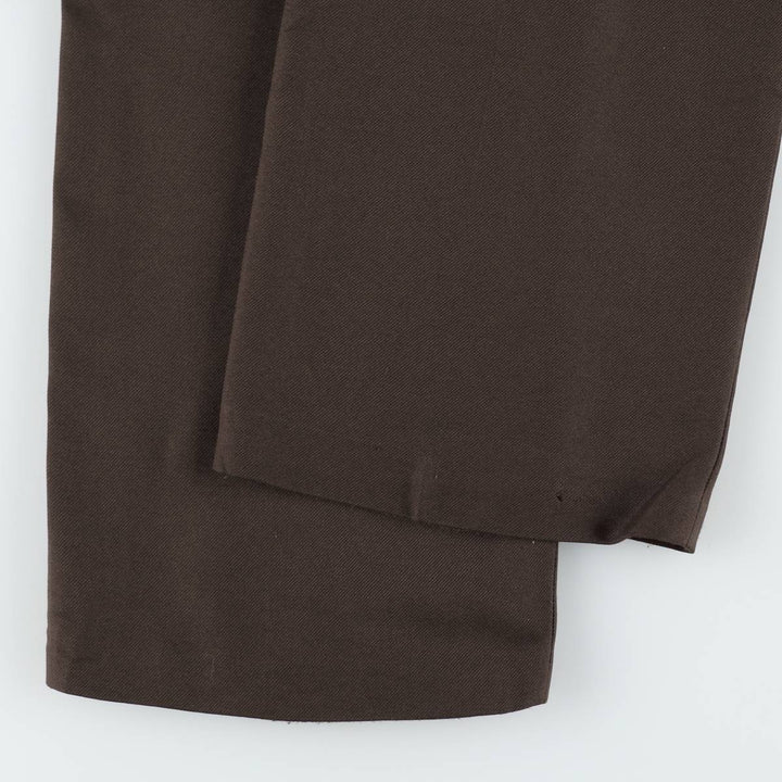 ~90'S Levi's ACTION SLACKS Wide Leg Pants Men's W35 (approx.) Vintage unclear brown type Vintage Second Hand
