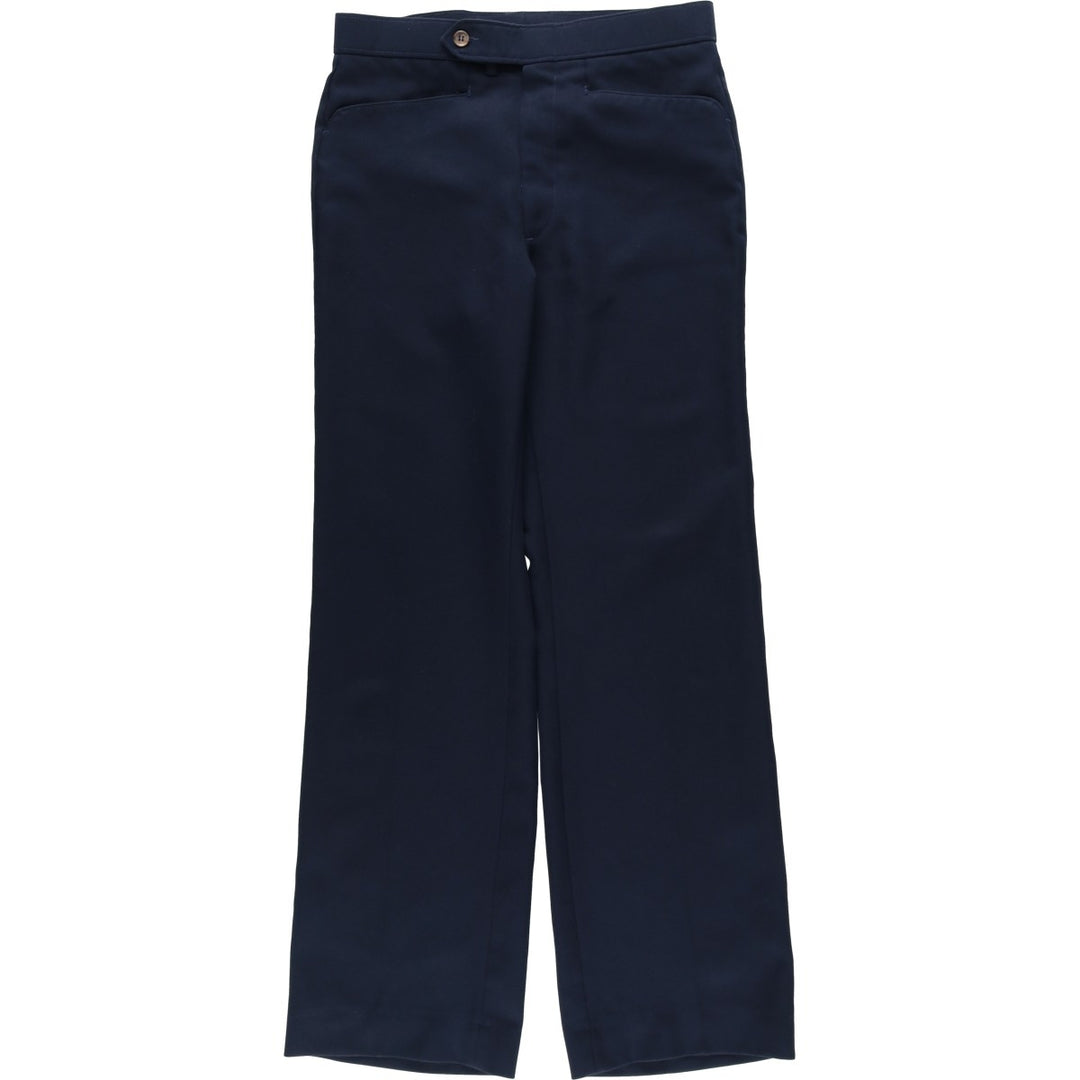 Vintage 1980'S Levi's Action Slacks, Men's Size W31 unclear navy blue type Vintage Second Hand