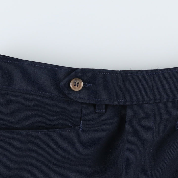 Vintage 1980'S Levi's Action Slacks, Men's Size W31 unclear navy blue type Vintage Second Hand
