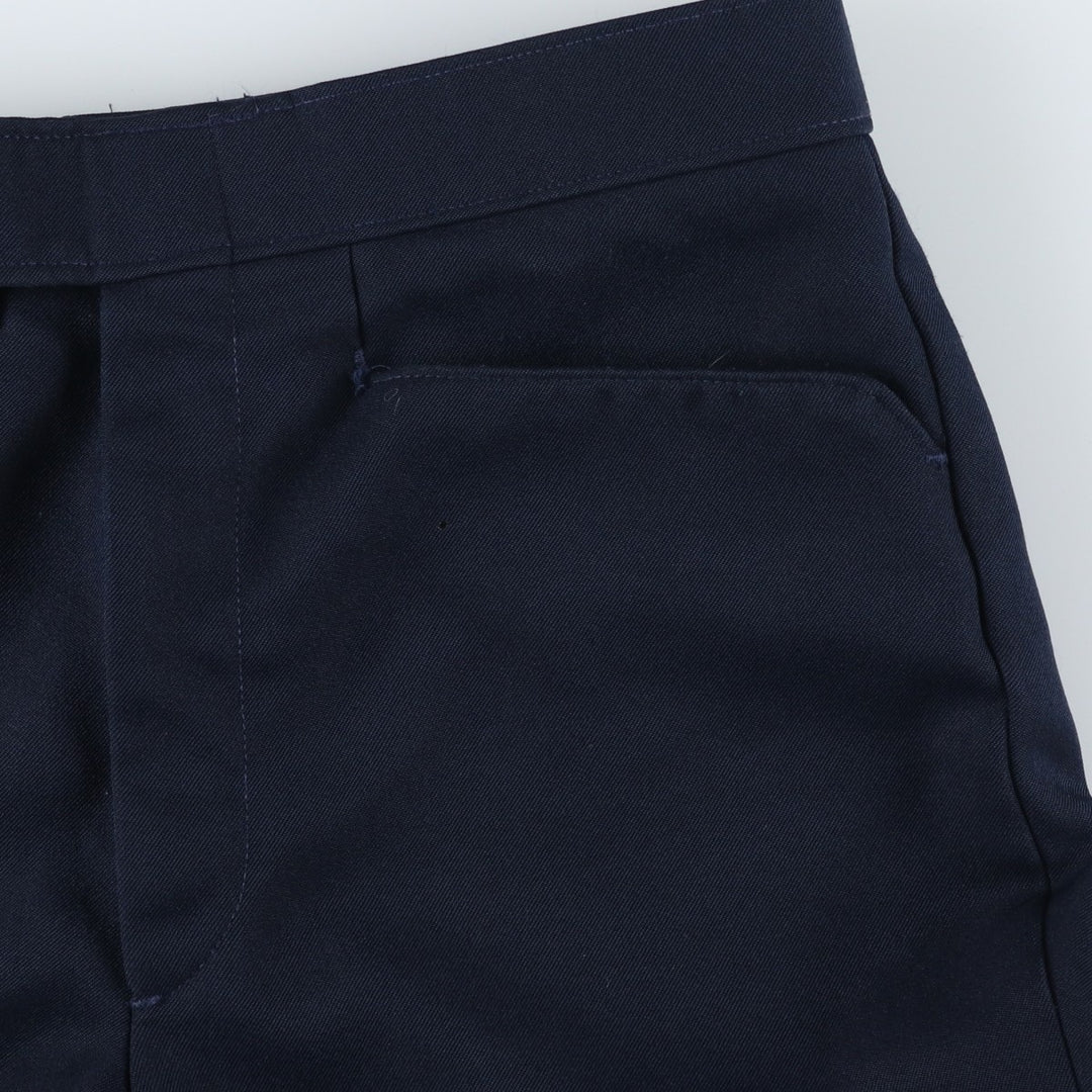 Vintage 1980'S Levi's Action Slacks, Men's Size W31 unclear navy blue type Vintage Second Hand
