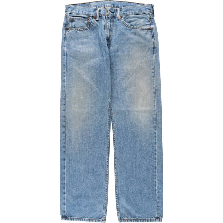 Levi's 505 tapered denim pants for men, size W33 unclear blue type Vintage Second Hand