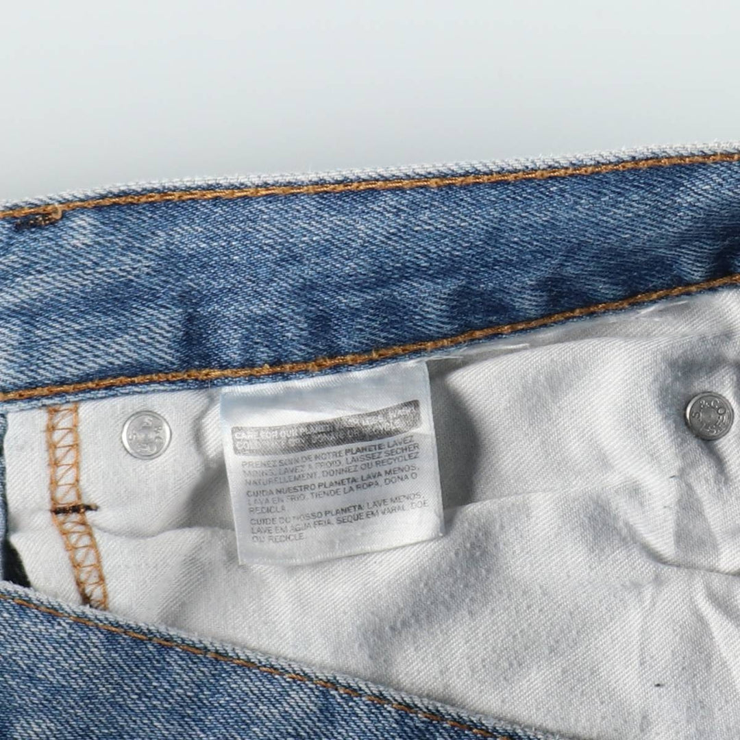 Levi's 505 tapered denim pants for men, size W33 unclear blue type Vintage Second Hand