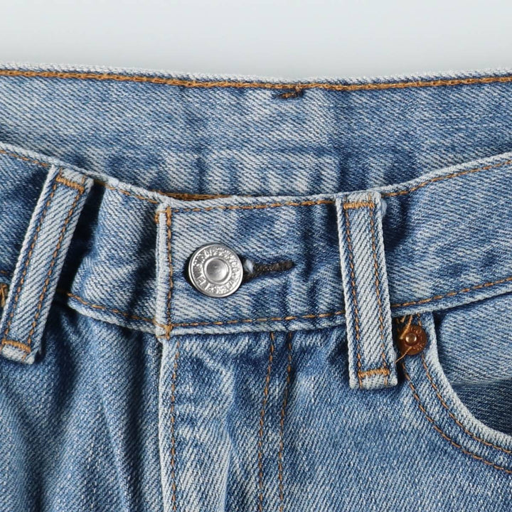 Levi's 505 tapered denim pants for men, size W33 unclear blue type Vintage Second Hand