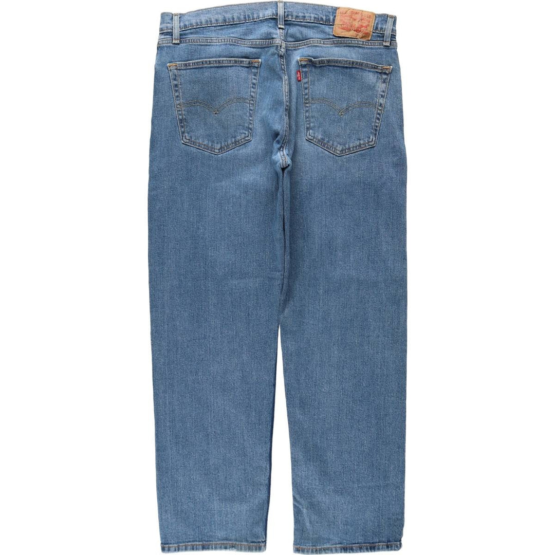 Levi's 505-2177 Tapered Denim Pants, Men's Size W36 (approx.) cotton blue type Vintage Second Hand