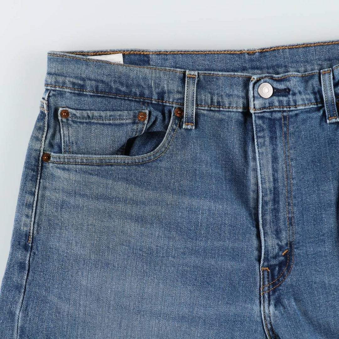Levi's 505-2177 Tapered Denim Pants, Men's Size W36 (approx.) cotton blue type Vintage Second Hand