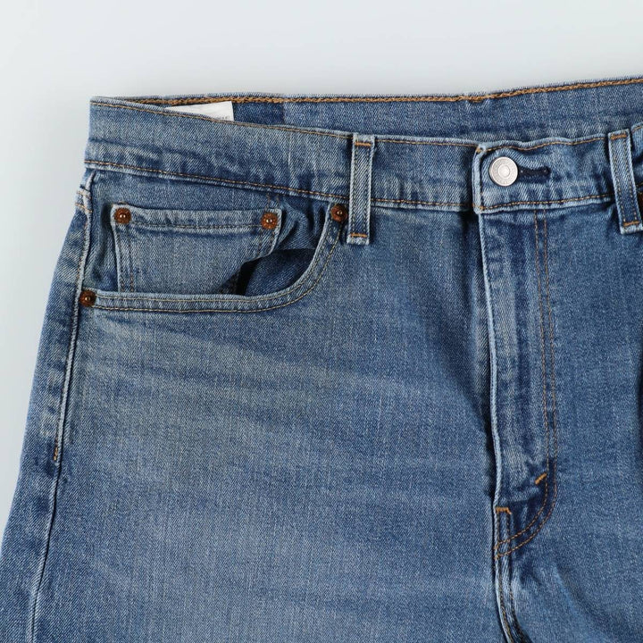 Levi's 505-2177 Tapered Denim Pants, Men's Size W36 (approx.) cotton blue type Vintage Second Hand