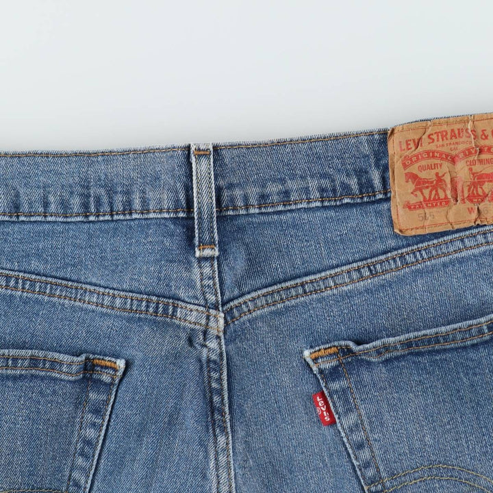 Levi's 505-2177 Tapered Denim Pants, Men's Size W36 (approx.) cotton blue type Vintage Second Hand
