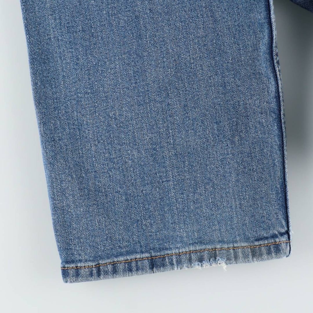 Levi's 505-2177 Tapered Denim Pants, Men's Size W36 (approx.) cotton blue type Vintage Second Hand