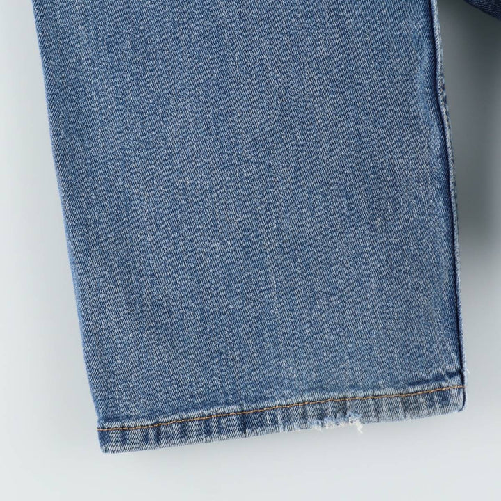 Levi's 505-2177 Tapered Denim Pants, Men's Size W36 (approx.) cotton blue type Vintage Second Hand