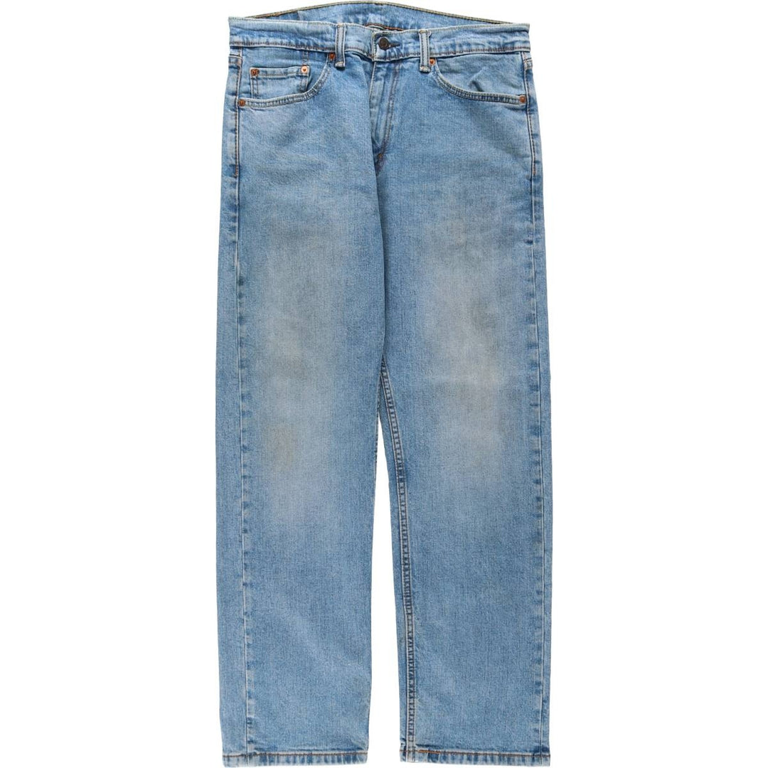 Levi's 505-1456 Straight Denim Pants, Men's W33 (approx.) cotton blue type Vintage Second Hand