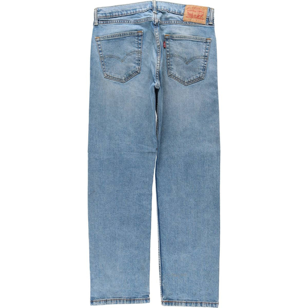 Levi's 505-1456 Straight Denim Pants, Men's W33 (approx.) cotton blue type Vintage Second Hand