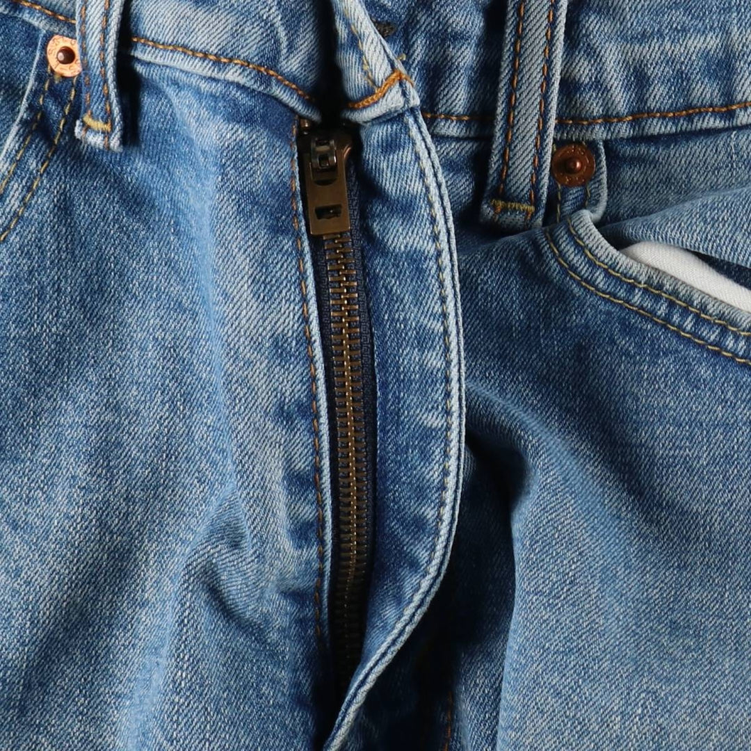Levi's 505-1456 Straight Denim Pants, Men's W33 (approx.) cotton blue type Vintage Second Hand