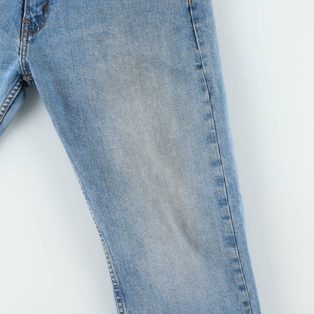 Levi's 505-1456 Straight Denim Pants, Men's W33 (approx.) cotton blue type Vintage Second Hand