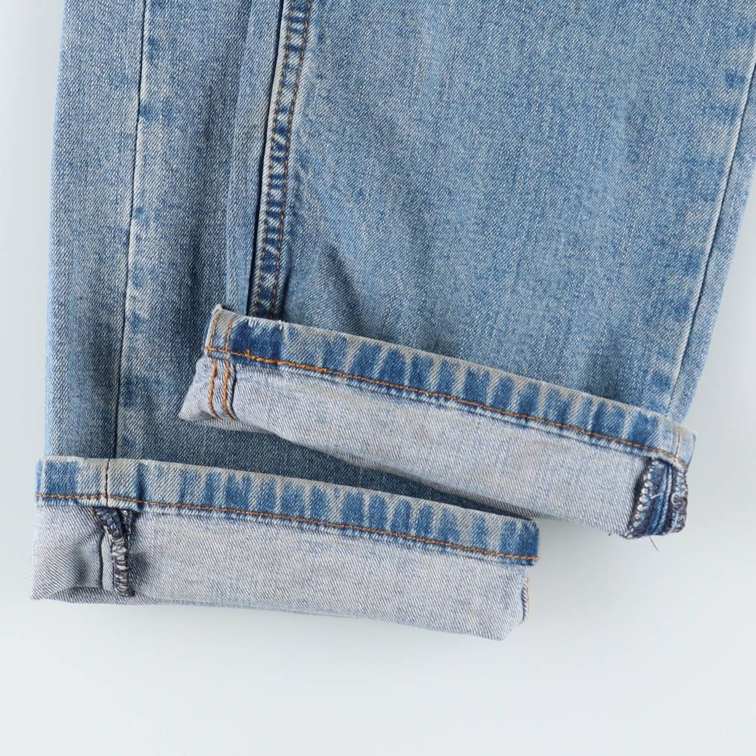 Levi's 505-1456 Straight Denim Pants, Men's W33 (approx.) cotton blue type Vintage Second Hand
