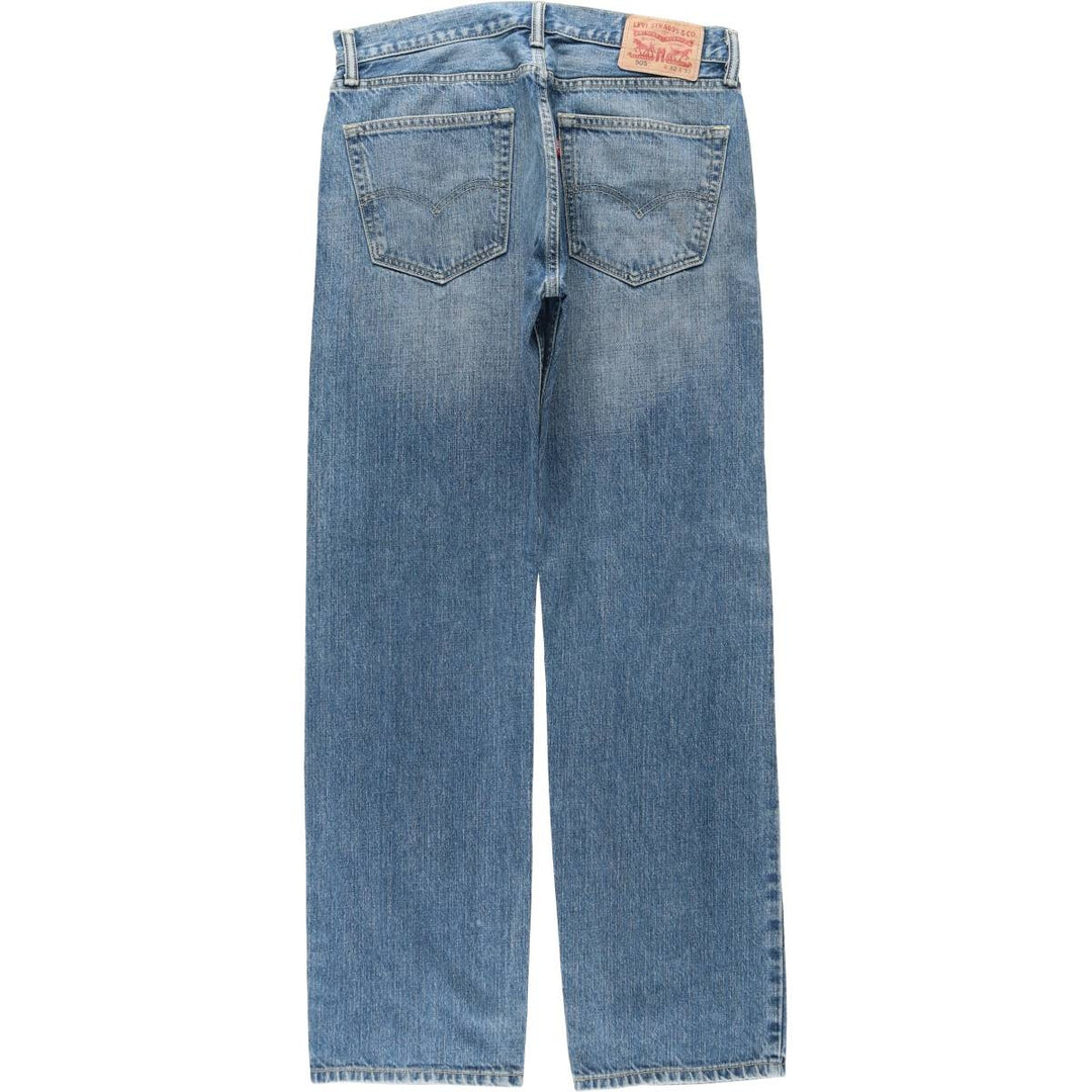 Levi's 505-0531 Tapered Denim Pants, Men's Size W33 (approx.) cotton blue type Vintage Second Hand