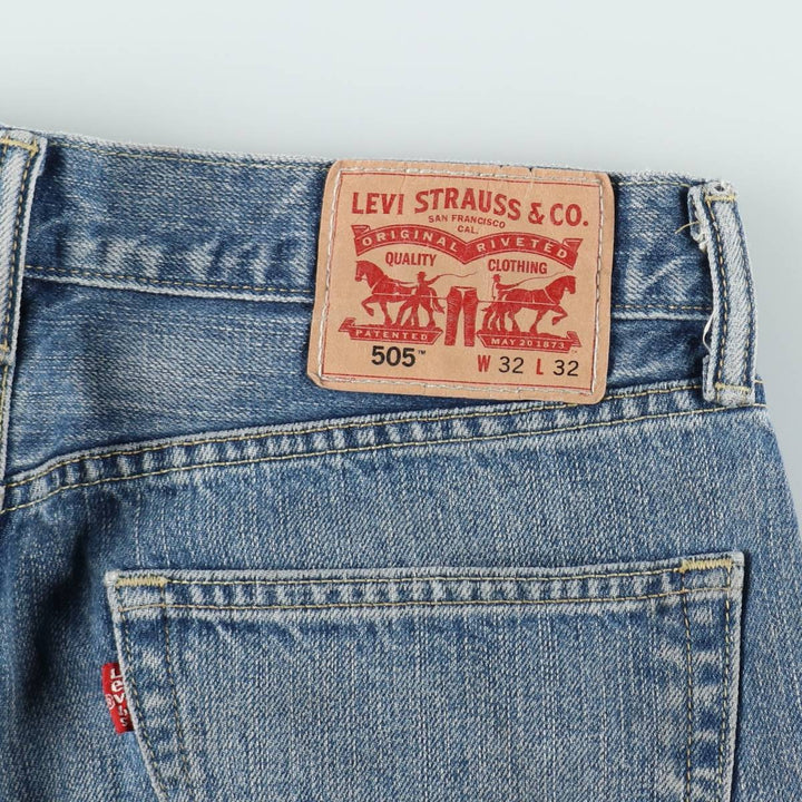 Levi's 505-0531 Tapered Denim Pants, Men's Size W33 (approx.) cotton blue type Vintage Second Hand