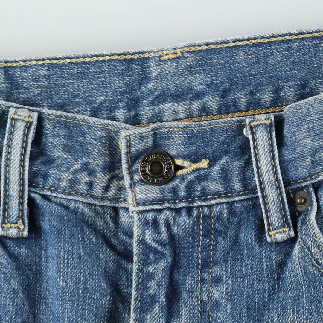 Levi's 505-0531 Tapered Denim Pants, Men's Size W33 (approx.) cotton blue type Vintage Second Hand