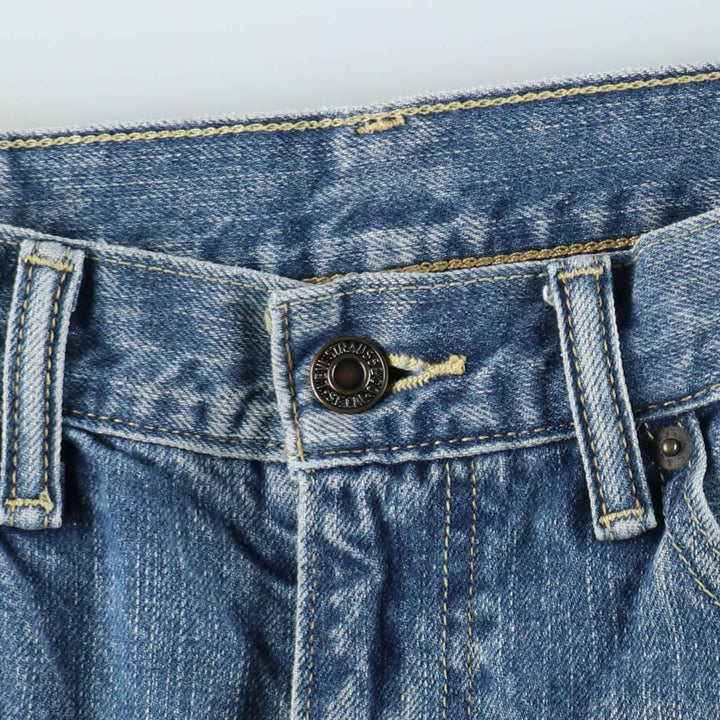 Levi's 505-0531 Tapered Denim Pants, Men's Size W33 (approx.) cotton blue type Vintage Second Hand
