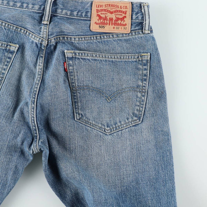 Levi's 505-0531 Tapered Denim Pants, Men's Size W33 (approx.) cotton blue type Vintage Second Hand