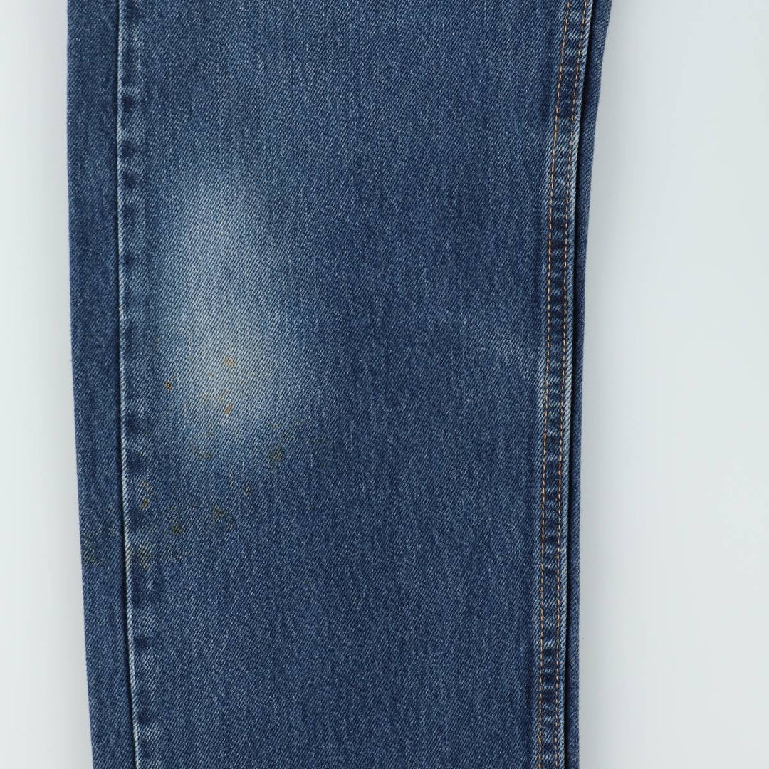 Levi's 505-0216 Straight Denim Pants, Men's Size W34 (approx.) cotton blue type Vintage Second Hand