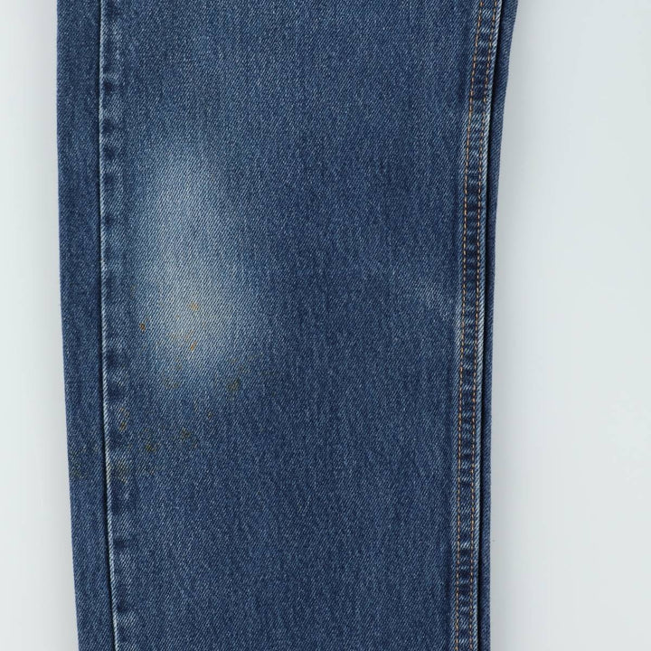 Levi's 505-0216 Straight Denim Pants, Men's Size W34 (approx.) cotton blue type Vintage Second Hand