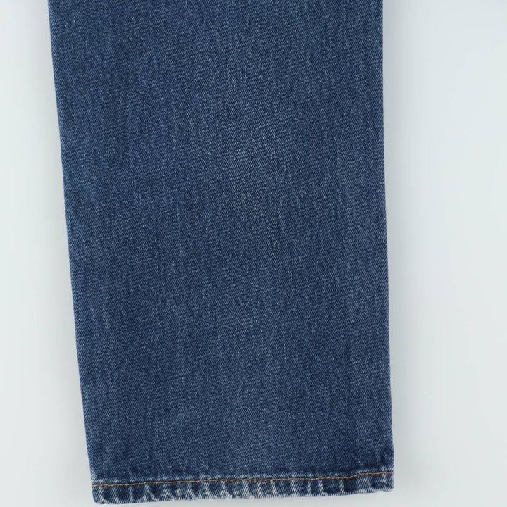 Levi's 505-0216 Straight Denim Pants, Men's Size W34 (approx.) cotton blue type Vintage Second Hand