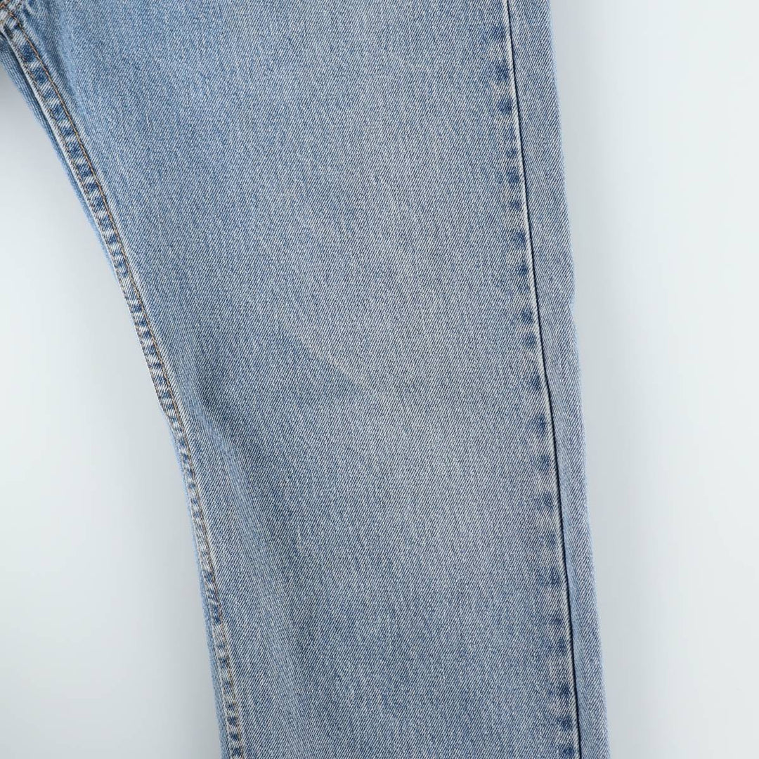 Levi's 505 Tapered Denim Pants, Men's W37 (approx.), Zipper Fly cotton blue type Vintage Second Hand