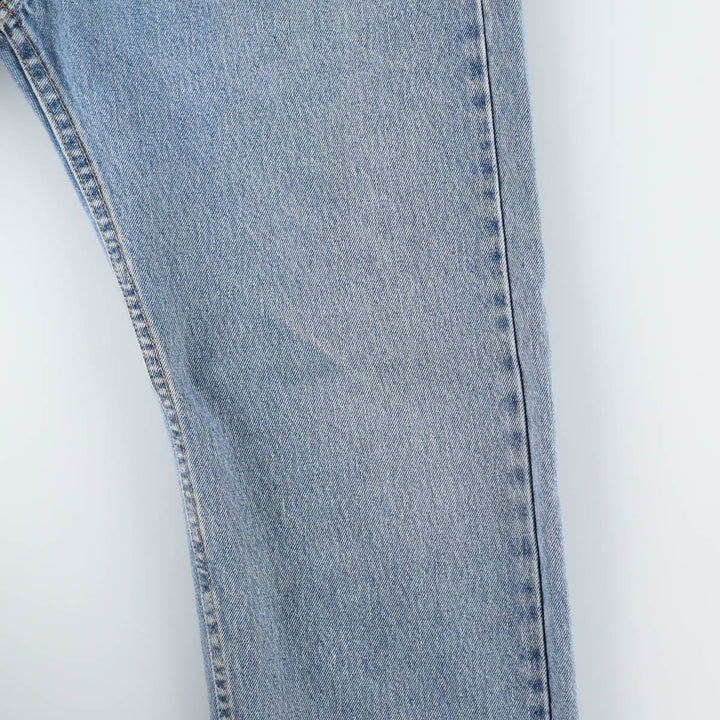 Levi's 505 Tapered Denim Pants, Men's W37 (approx.), Zipper Fly cotton blue type Vintage Second Hand