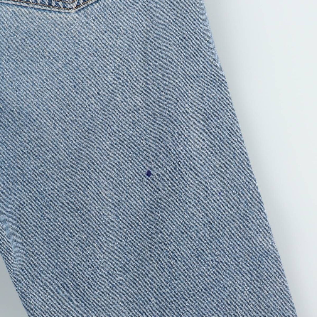 Levi's 505 Tapered Denim Pants, Men's W37 (approx.), Zipper Fly cotton blue type Vintage Second Hand