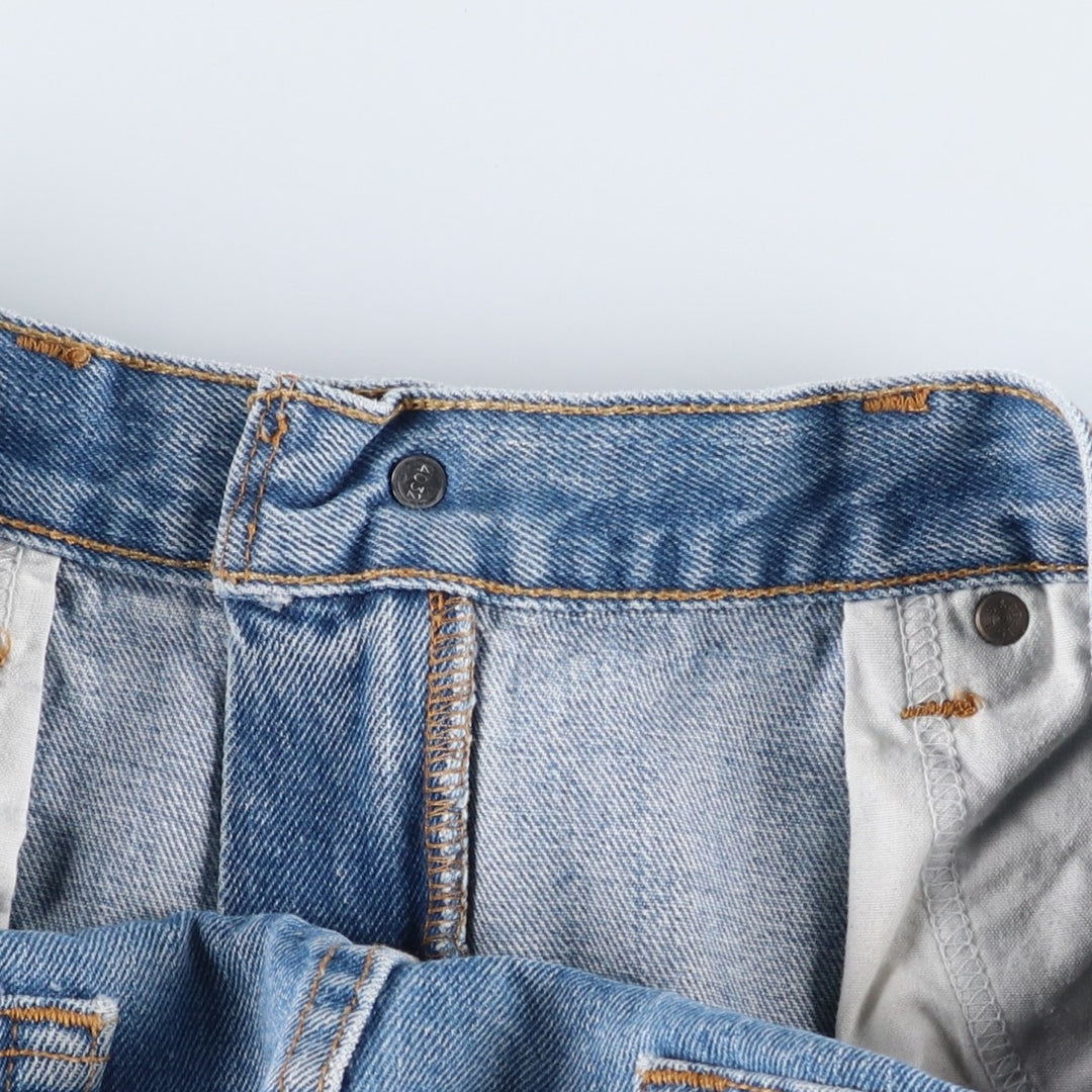 Levi's 505 REGULAR FIT tapered denim pants for men, size w36 cotton Blue type light blue Vintage Second Hand