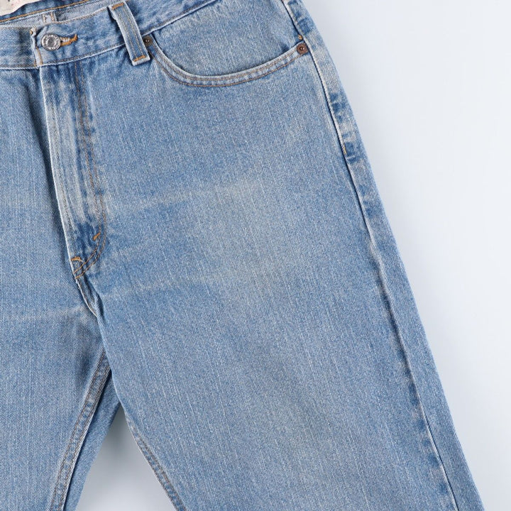 Levi's 505 REGULAR FIT tapered denim pants for men, size w36 cotton Blue type light blue Vintage Second Hand