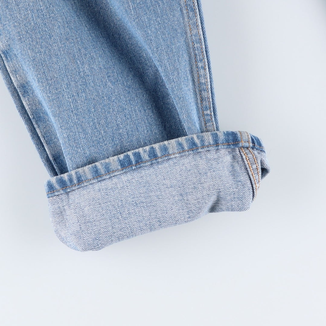 Levi's 505 REGULAR FIT tapered denim pants for men, size w36 cotton Blue type light blue Vintage Second Hand