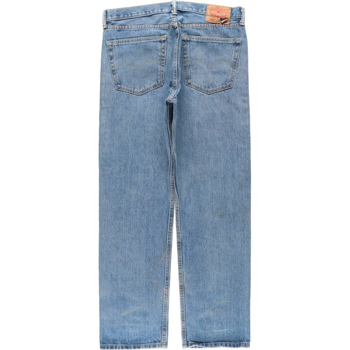 Levi's tapered denim pants, men's size W37 (approx.) cotton blue type Vintage Second Hand
