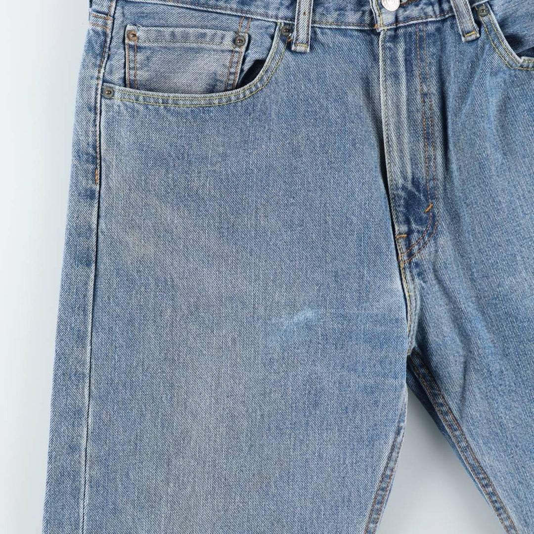 Levi's tapered denim pants, men's size W37 (approx.) cotton blue type Vintage Second Hand